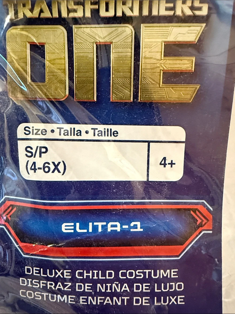 Disguise Transformers One Elita-1 Costume - Pink and Silver